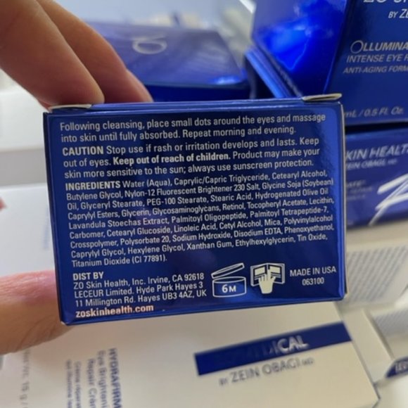 NIB ZO Skin Health Eye Cream Intense Eye Repair Obagi Anti-Aging 15mL Authentic - Picture 5 of 5